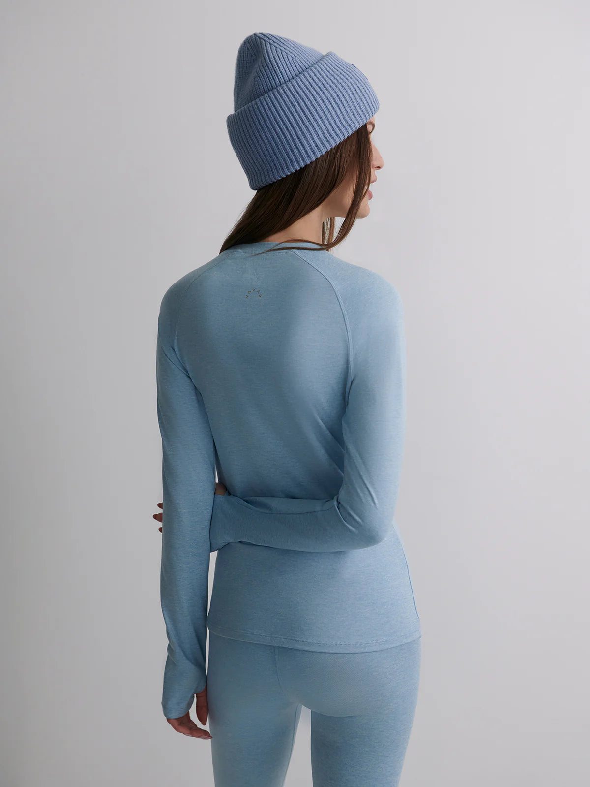 Always Warm Crew Neck Baselayer in Glacier Marl