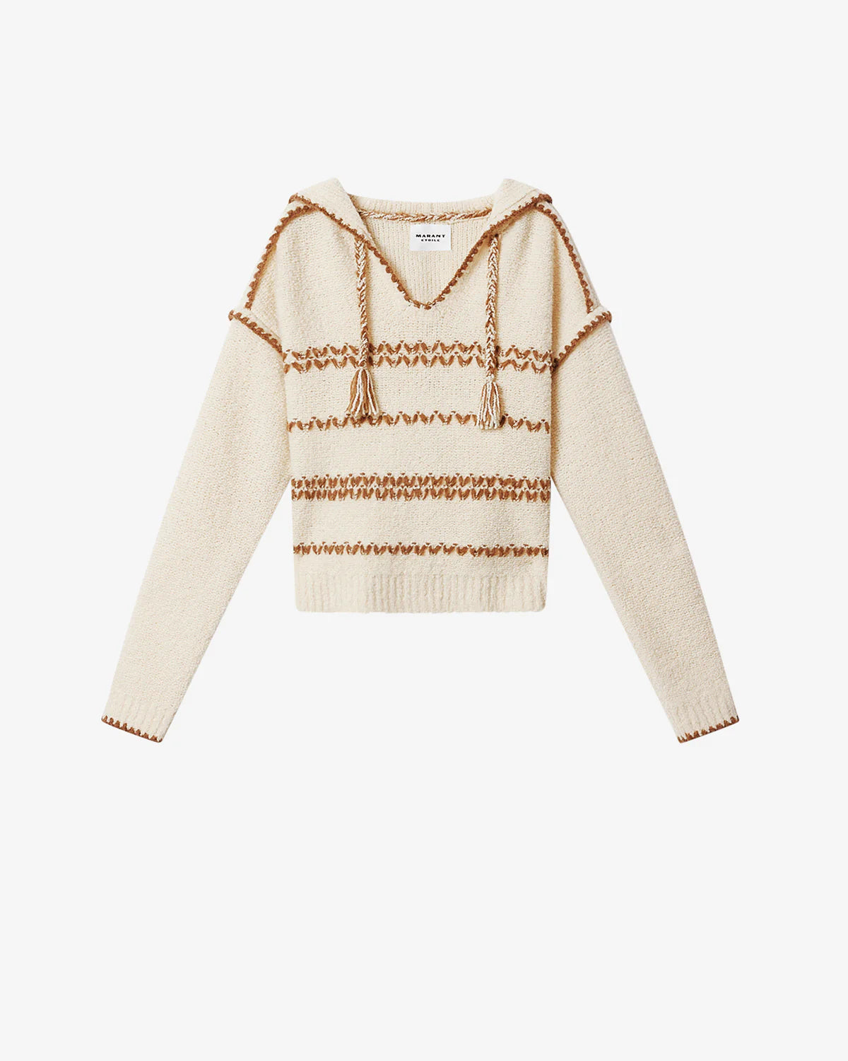 Romera Sweater in Ecru/Bronze