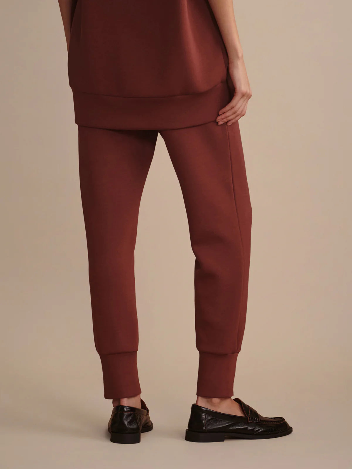 The Slim Cuff Pant 25" in Cinnamon