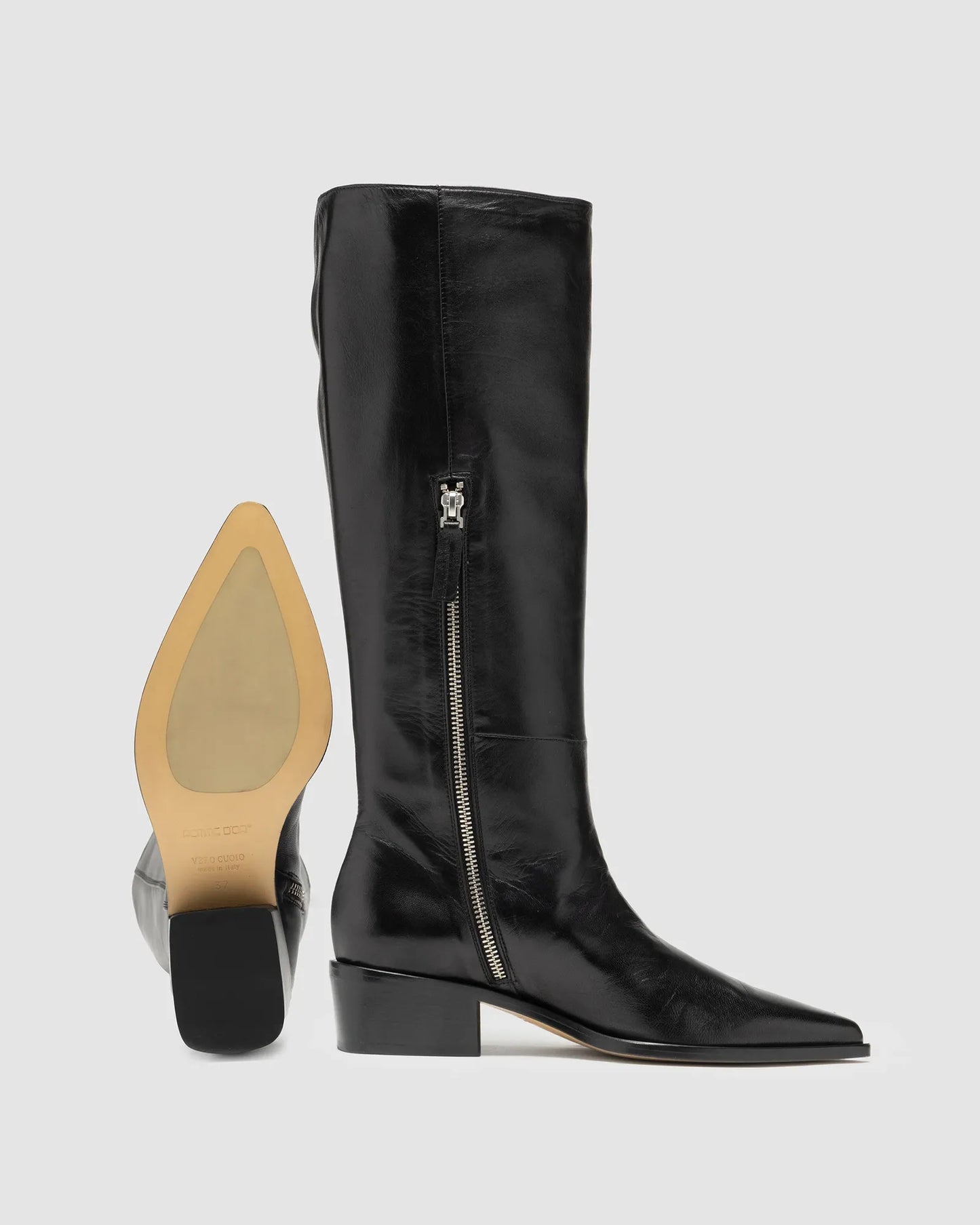 Elyse Long Boot in Black