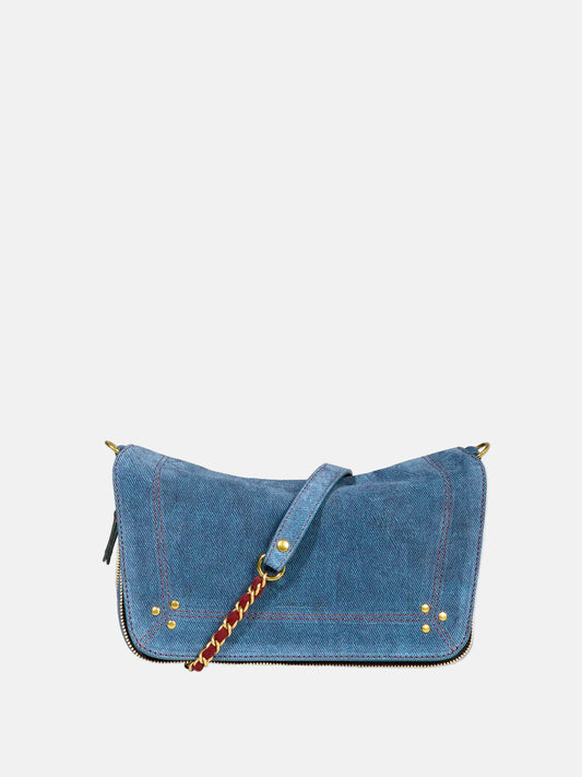 Bobi S Bag in Split Suede Jeans