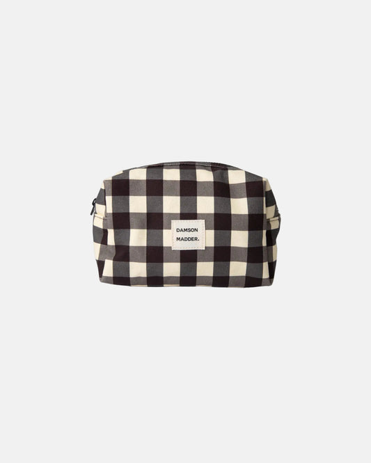 Makeup Bag in Butter Gingham