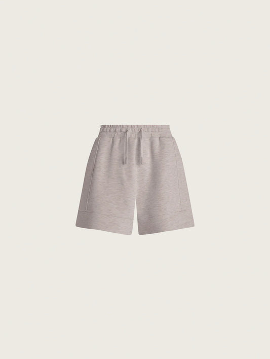 Atrium High Rise Shorts 4.5" in Taupe Marl