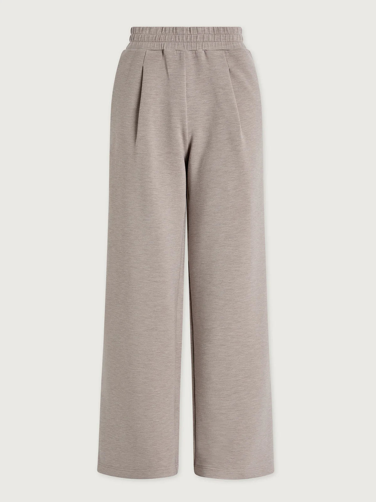 The Extra Wide Leg Pant 32" in Taupe Marl