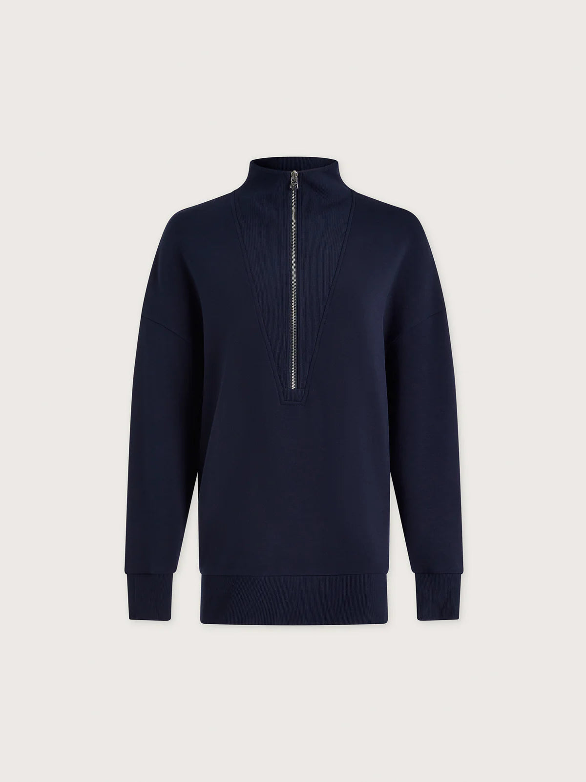 Masie Longline Sweat in Navy