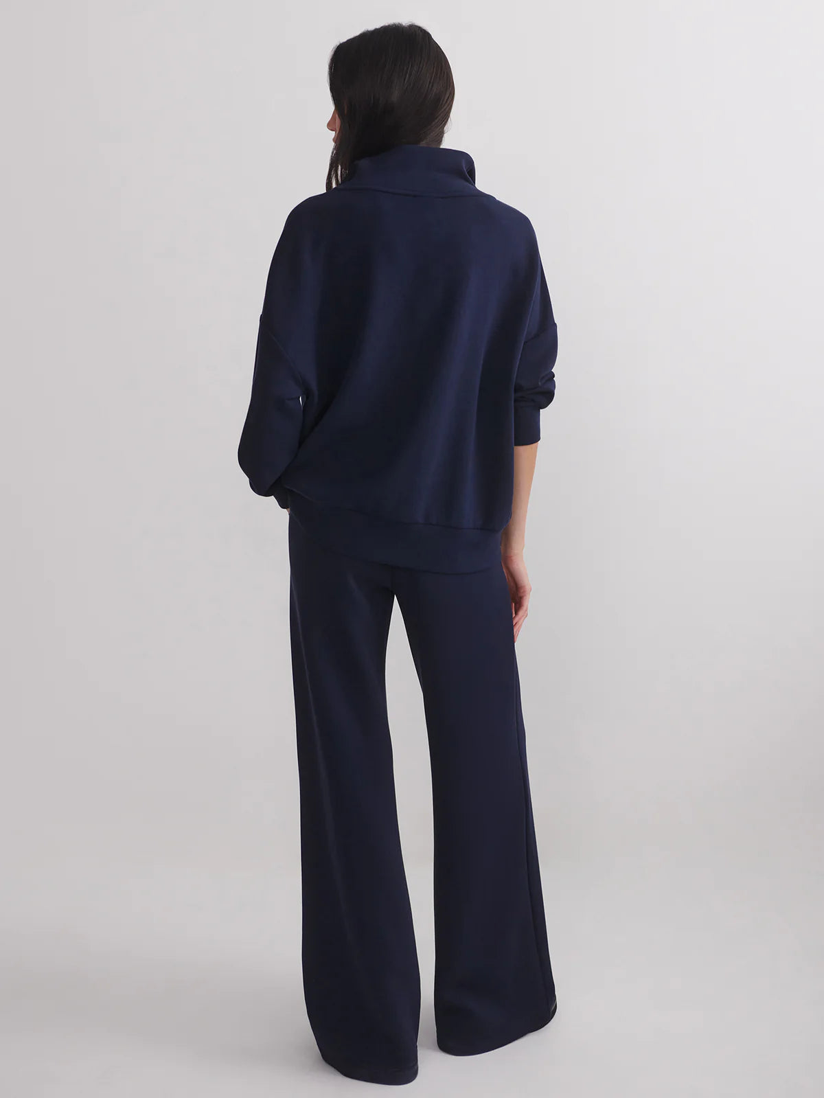 The Extra Wide Leg Pant 29.5" in Navy