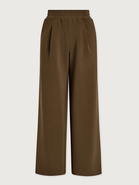 The Extra Wide Leg Pant 29.5" in Military Olive
