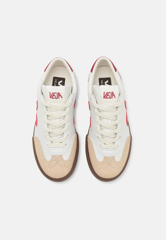 Volley Sneaker in White Pekin Bark