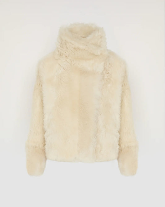 Short Jacket in Toscana Lambskin