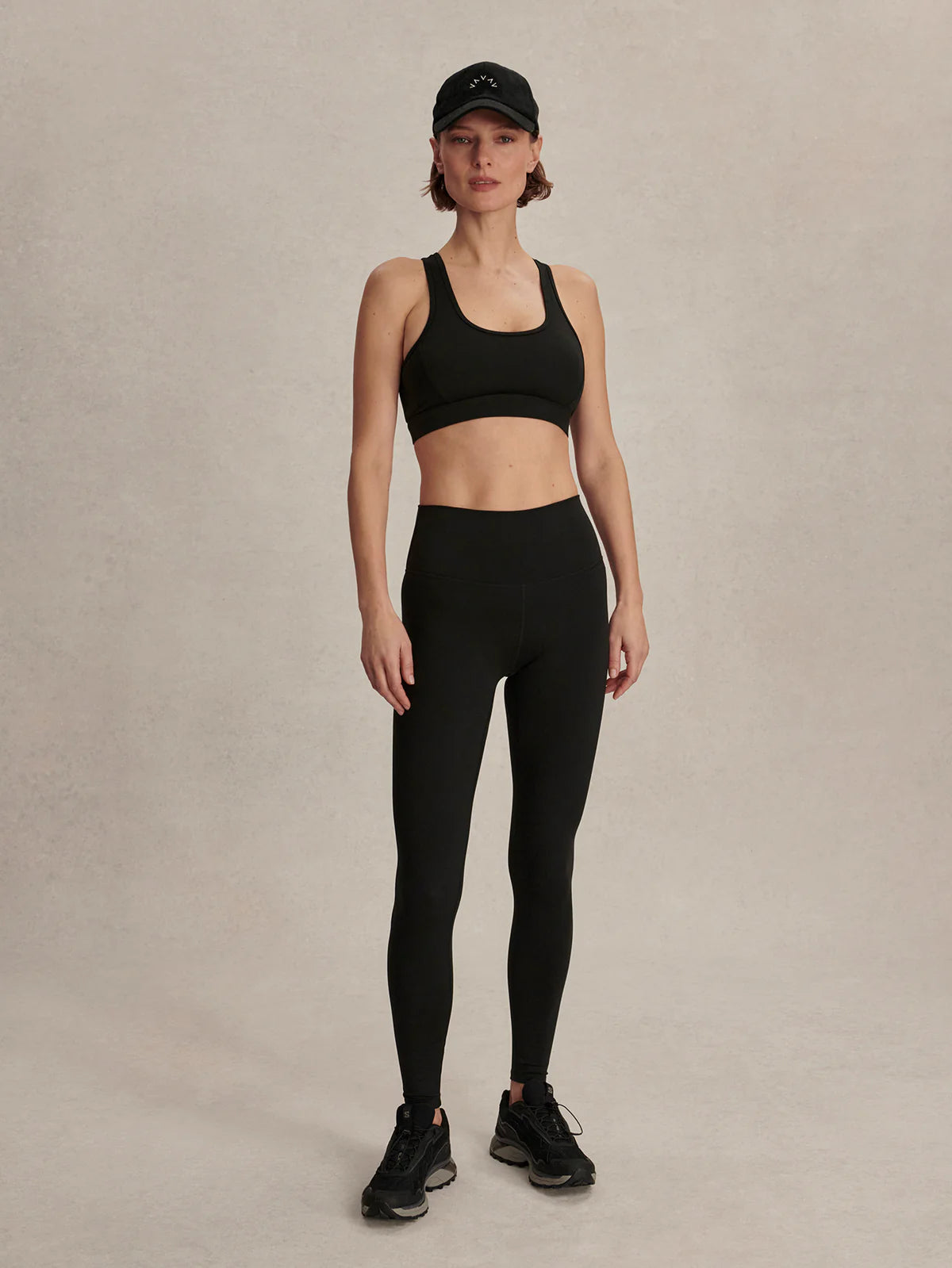 FreeSoft High Rise Leggings 28" in Black