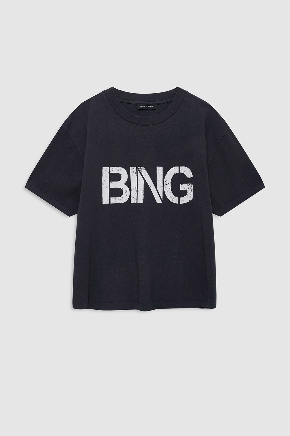 Wagner Tee Stencil in Vinatge Black
