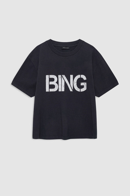 Wagner Tee Stencil in Vinatge Black
