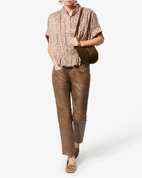 Oskan Moon Bag in Bronze