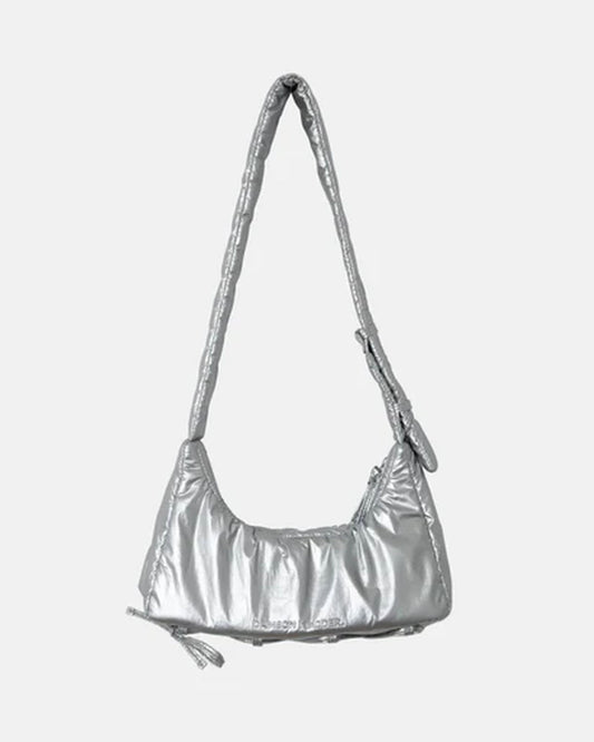 Puffy Saz Bag in Silver