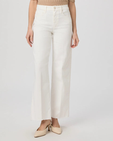 ANESSA 31" WIDE LEG JEAN - ECRU - PAIGE