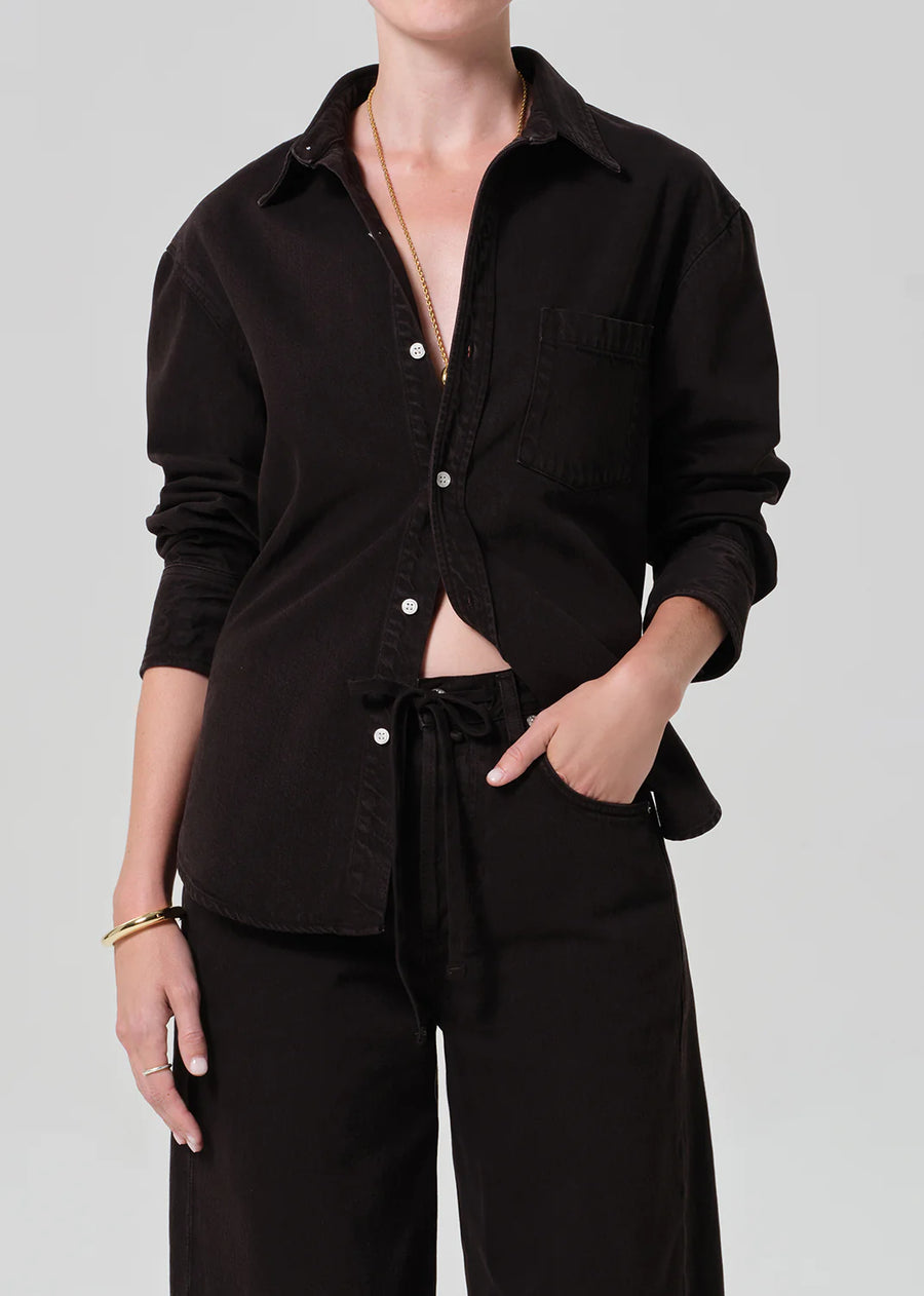 Carter Shirt in Carob