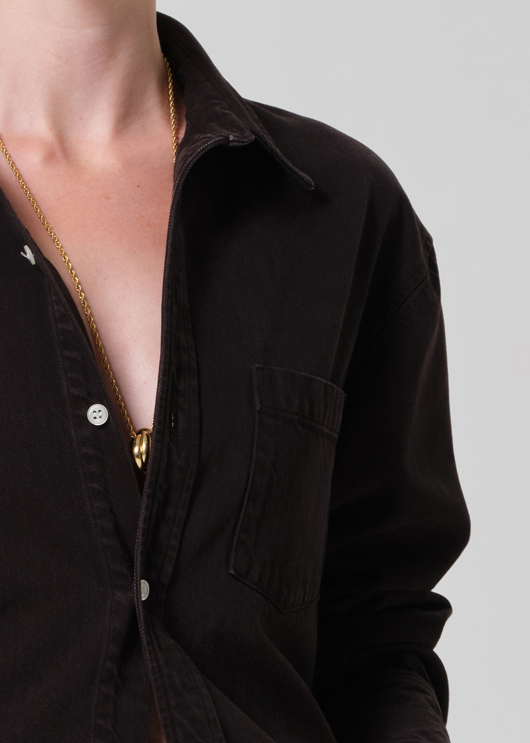 Carter Shirt in Carob