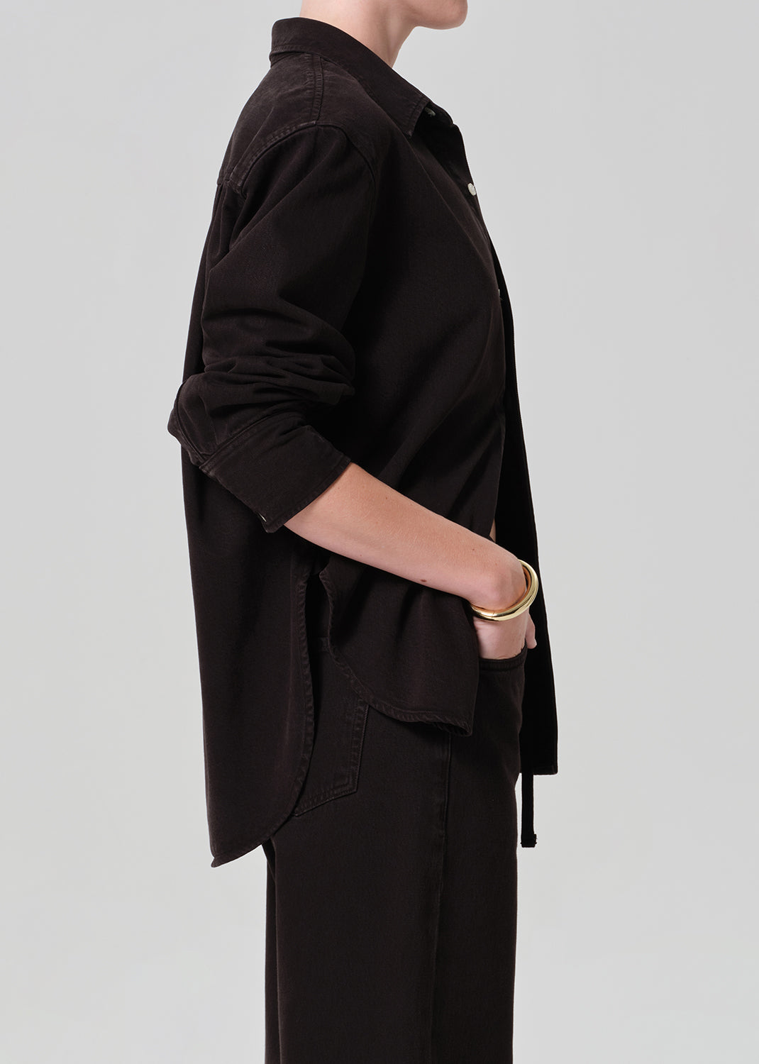 Carter Shirt in Carob