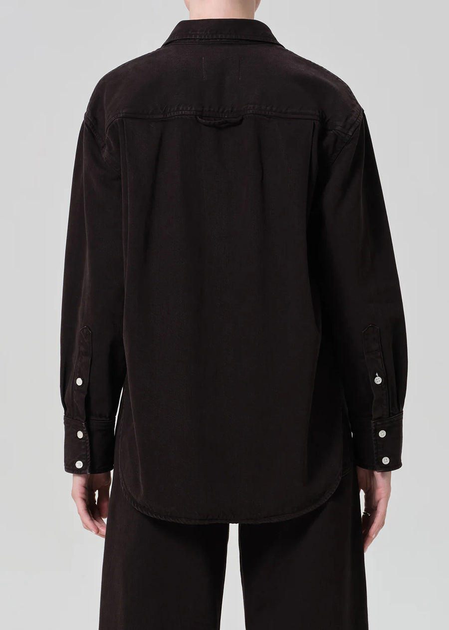 Carter Shirt in Carob