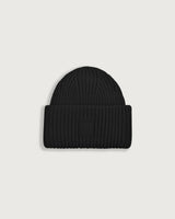 Cresta Rib Beanie in Black