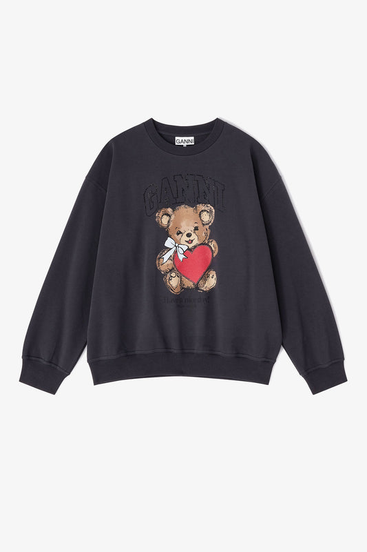Bear Sweatshirt in Grey