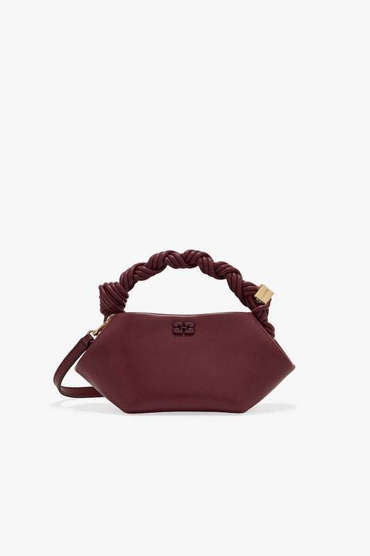Mini Bou Bag in Burgundy