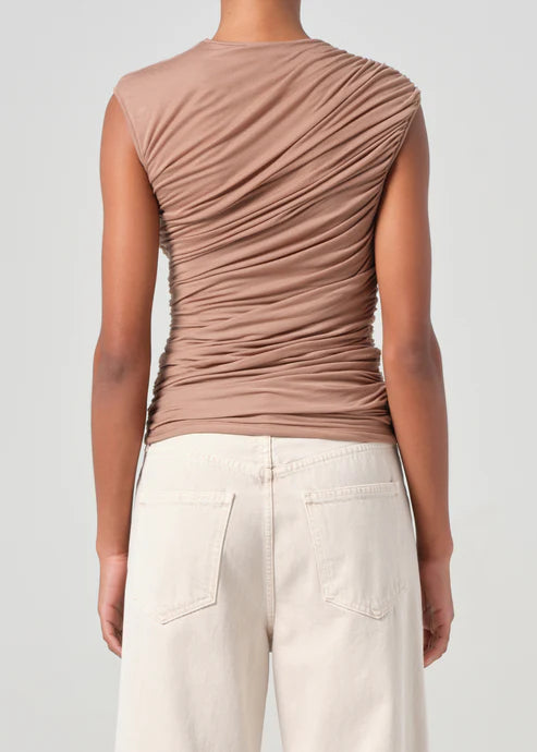 ESTER TWISK TANK - MOTH - AGOLDE