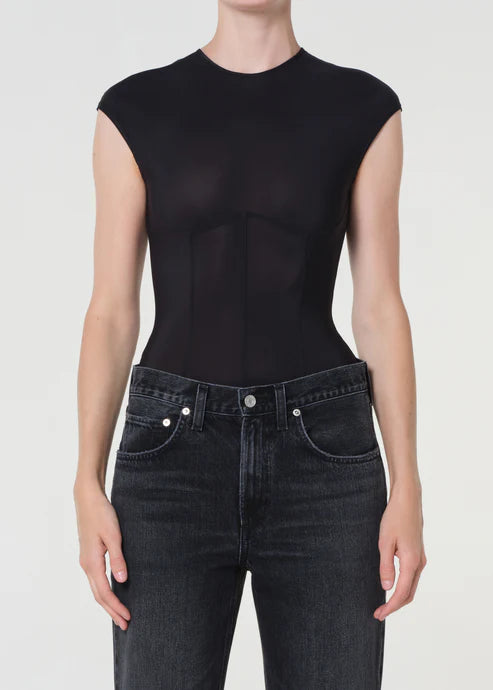 Nadia Bodysuit in Black