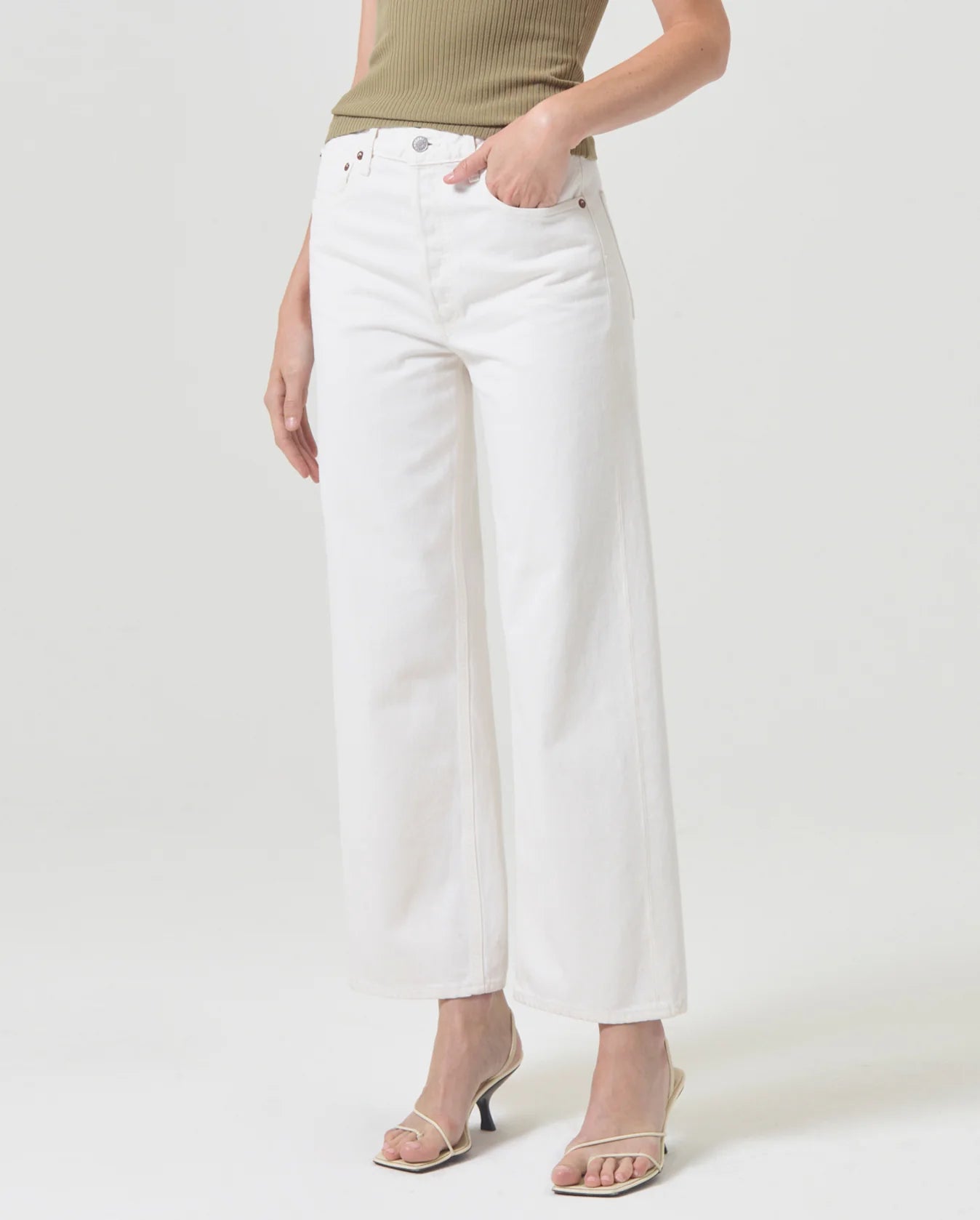 REN HIGH RISE WIDE LEG-FORTUNE COOKIE