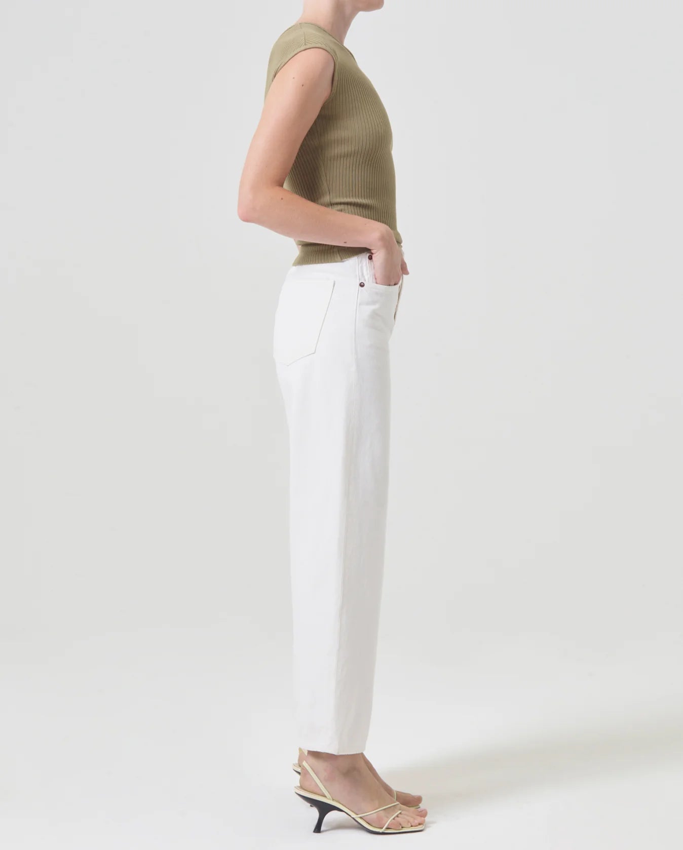 REN HIGH RISE WIDE LEG-FORTUNE COOKIE