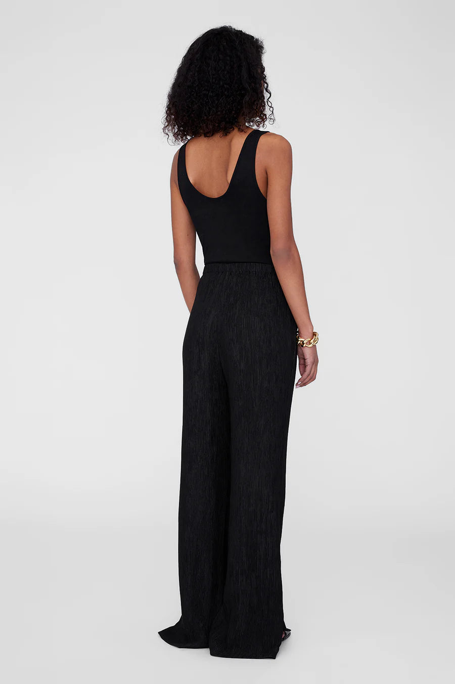 ADEN PANT - BLACK - ANINE BING
