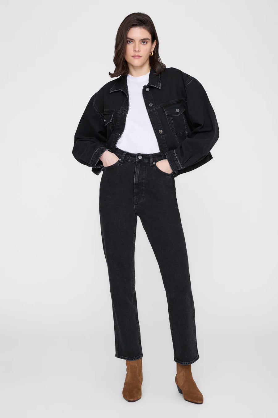 Quincy Jacket in Vintage Black