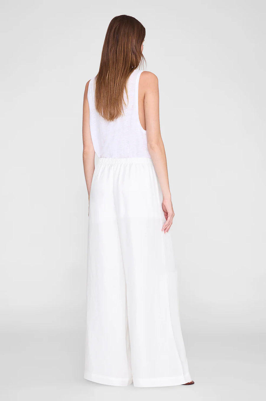 Roslyn Pant in Ivory