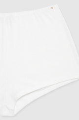 Fran Boyshort  in Off White