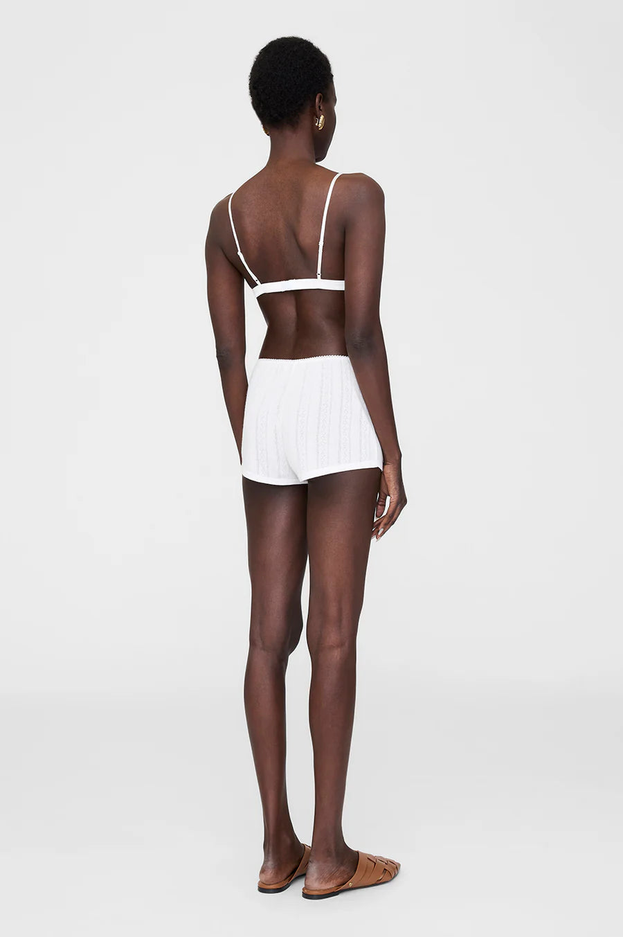 Fran Boyshort  in Off White