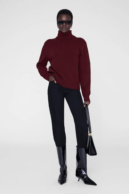 Idra Sweater in Cabernet