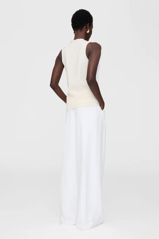 Lawrence Vest  in Ivory