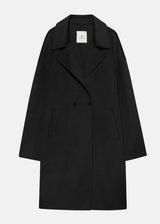 PORTIA COAT - BLACK CASHMERE BLEND
