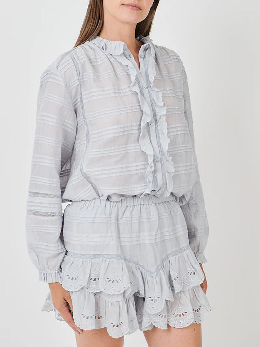 Peline Top in Light Blue