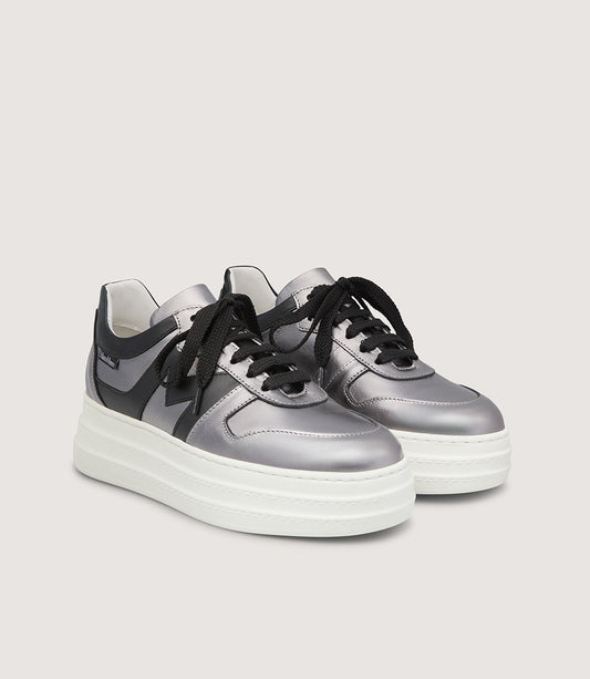 Madonna Sneakers in Silver/Black