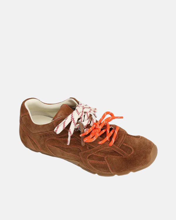 Atlas Suede Sneaker in Tan