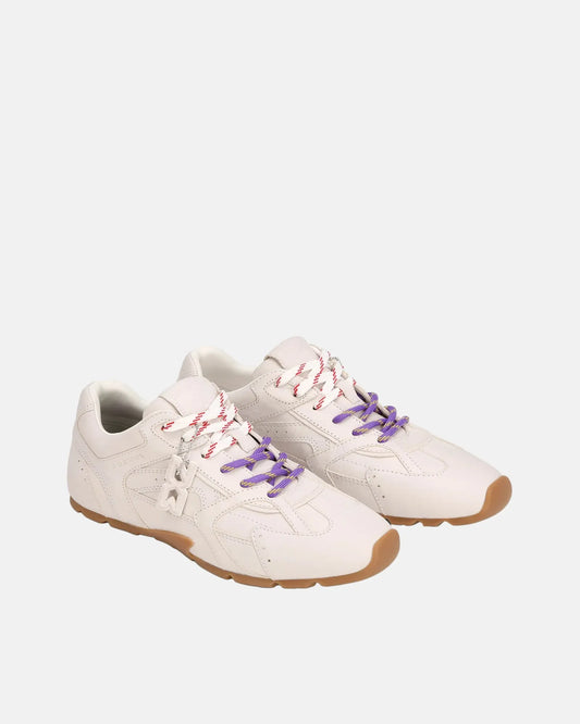 Atlas White Leather Sneaker