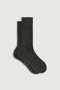 Felipe Socks in Heather Khaki