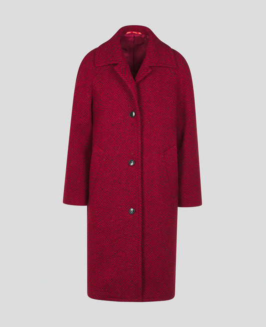 Arlene Coat in Red