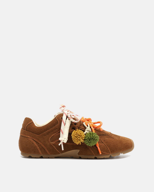 Atlas Suede Sneaker in Tan