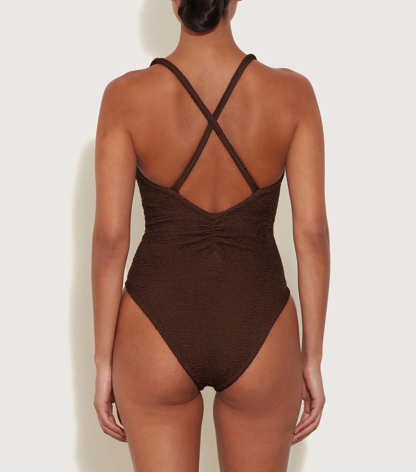 BETTE SWIM METALLIC CHOCOLATE - HUNZA G