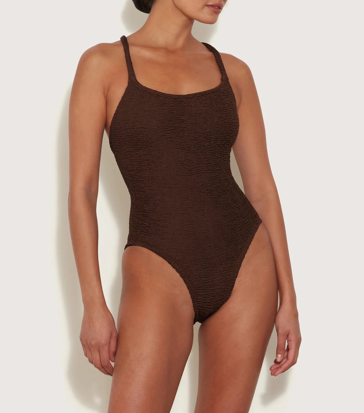 BETTE SWIM METALLIC CHOCOLATE - HUNZA G