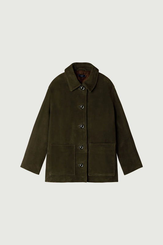 Vincenzo Jacket in Dark Khaki