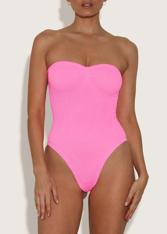 BROOKE SWIM BUBBLEGUM - HUNZA G