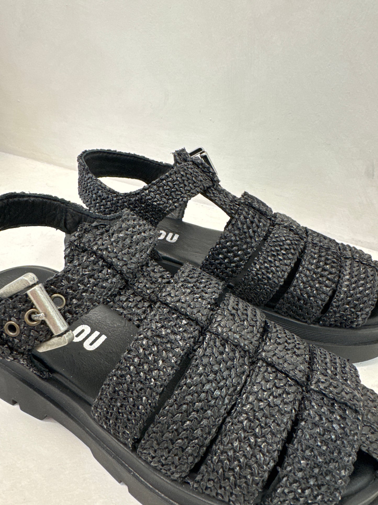 JENNA BLACK SANDAL - BIBI LOU